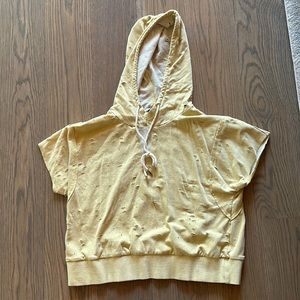 Baggy hoddie from Fashion Nova, size M, yellowish color